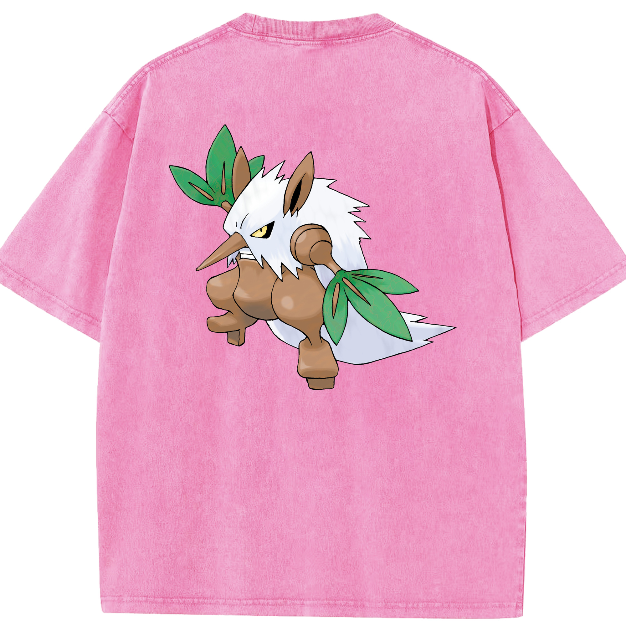 （画像用） ポケットモンスター Pokémon 綿100% ヴィンテージ風 半袖Tシャツ（背面プリント）